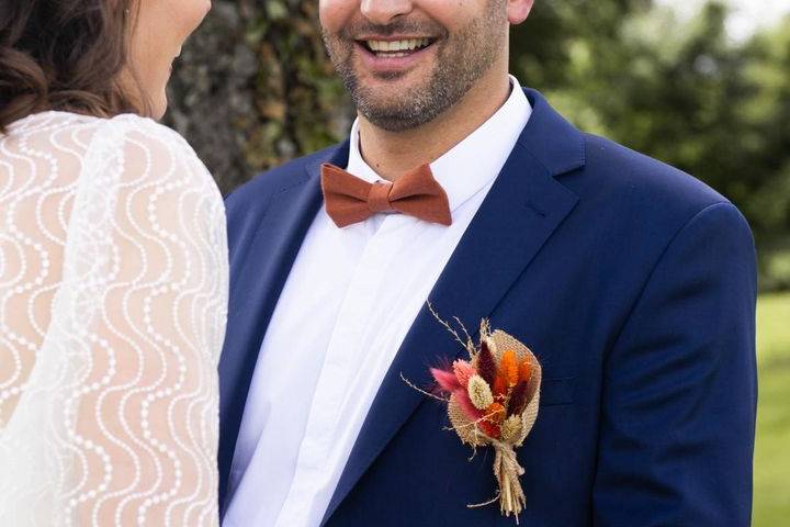 Boutonnière de marié