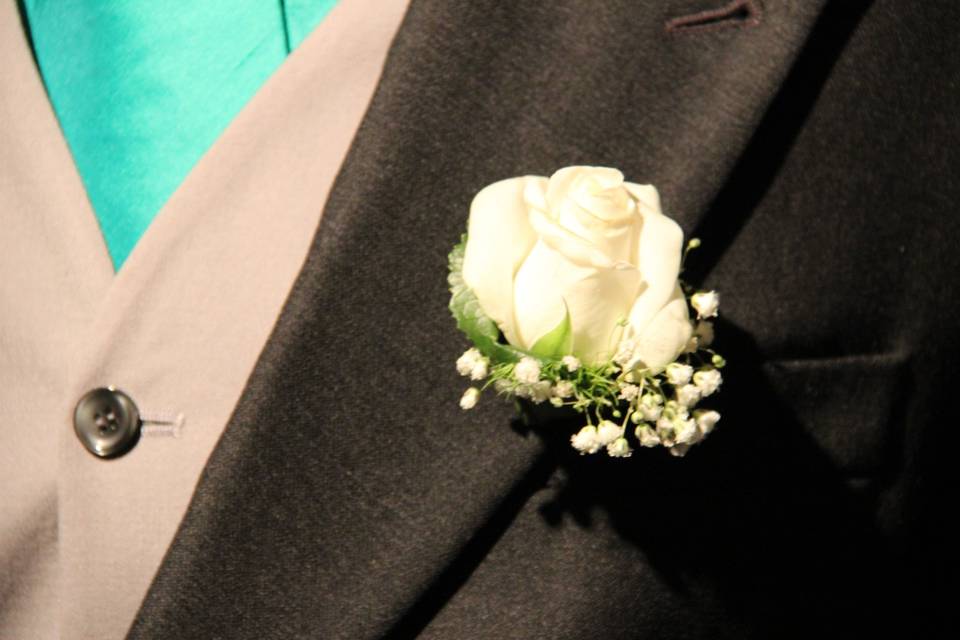 Boutonnière marié