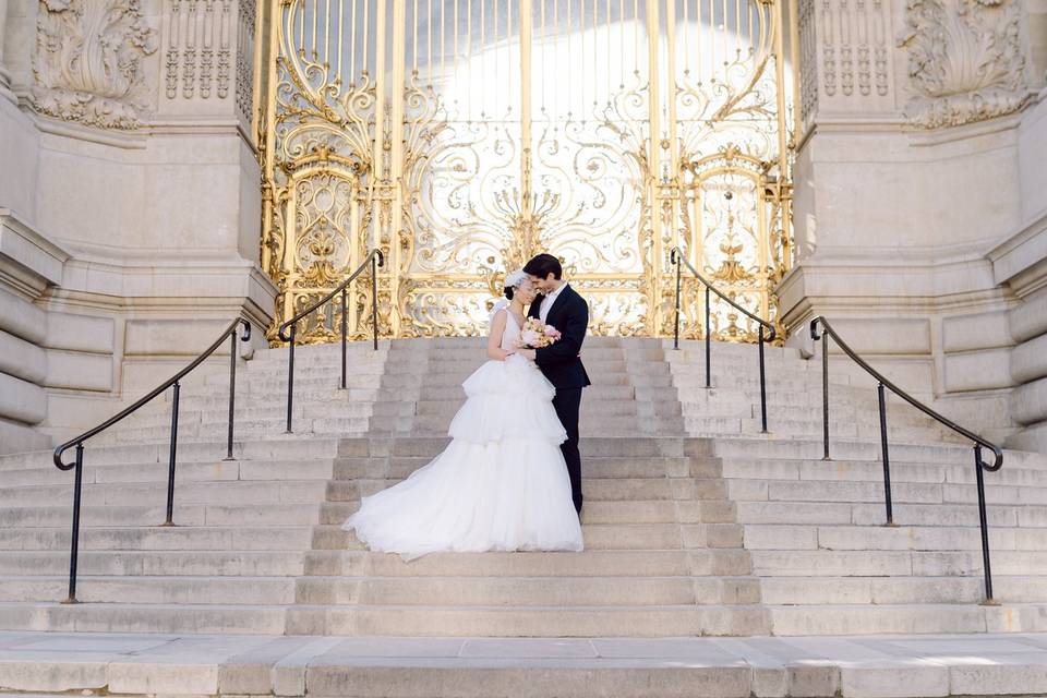 Engagement au petit palais