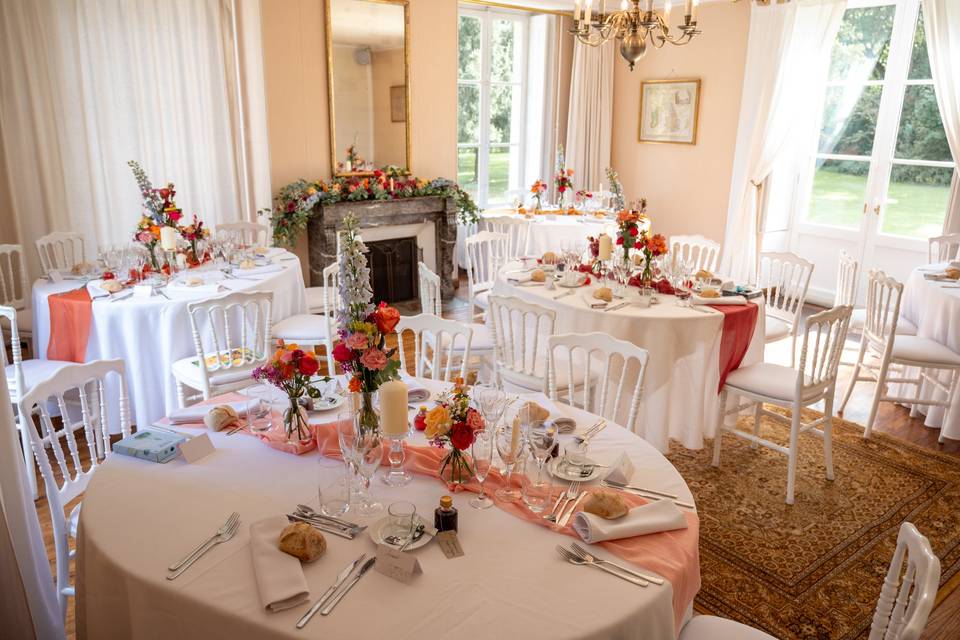 Salle de réception château