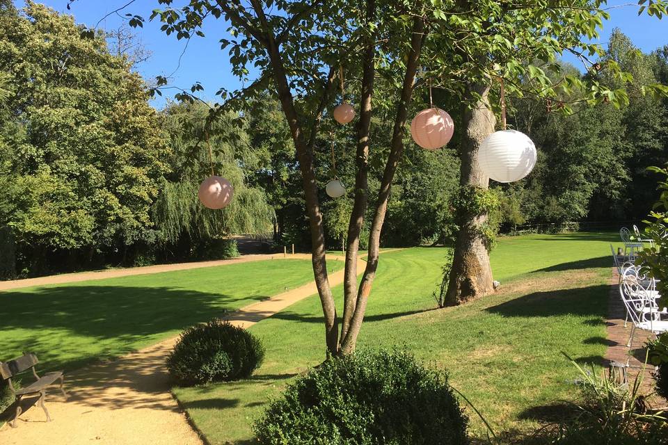 La terrasse de la grange