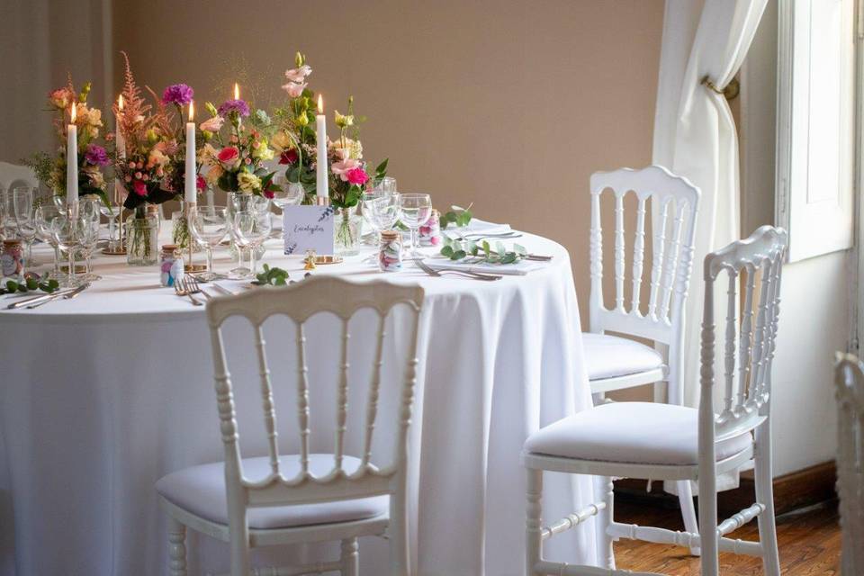 Table d'honneur Château
