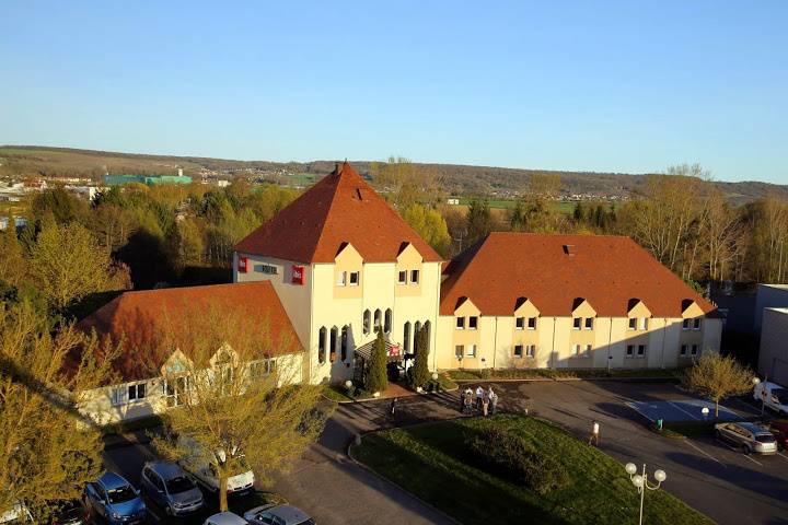 Hôtel vue de haut