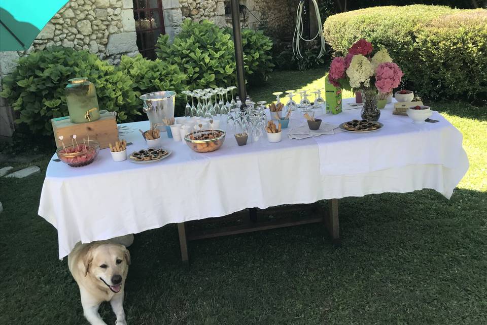 Buffet champêtre