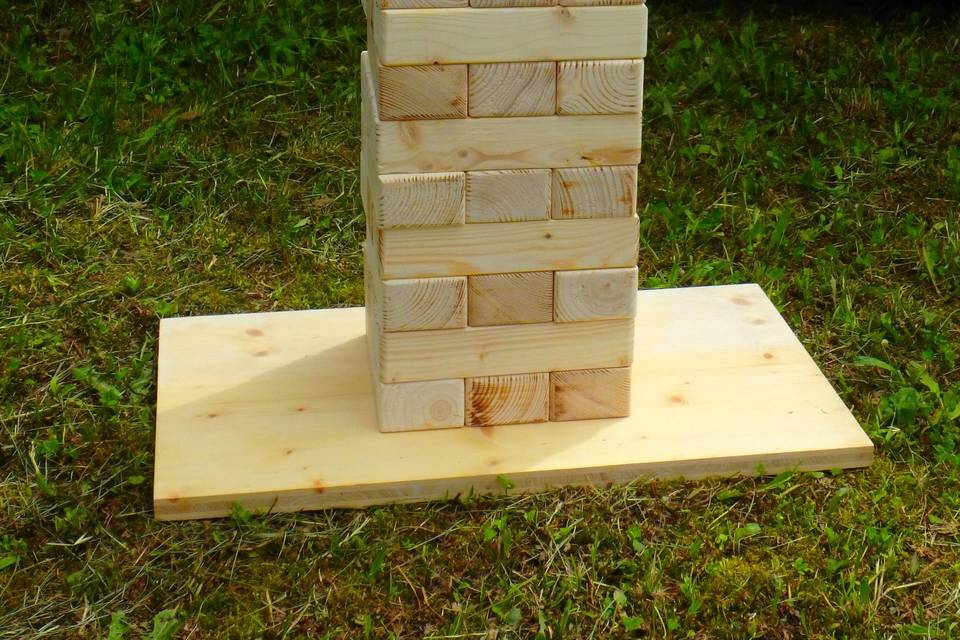 Jenga géant