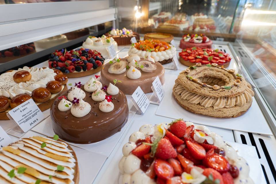 Entremets et tartes de saison