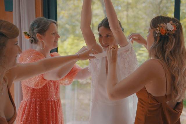 Préparation de la mariée