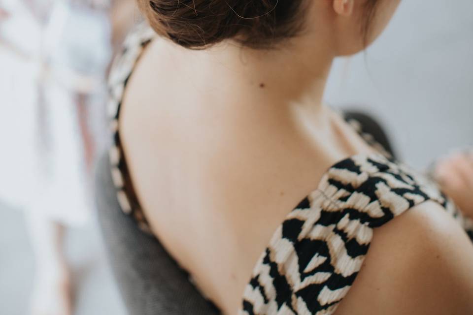 Coiffure de la mariée