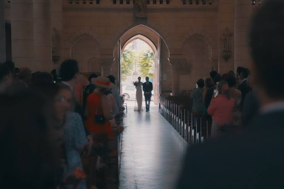 Marche vers l'hotêl