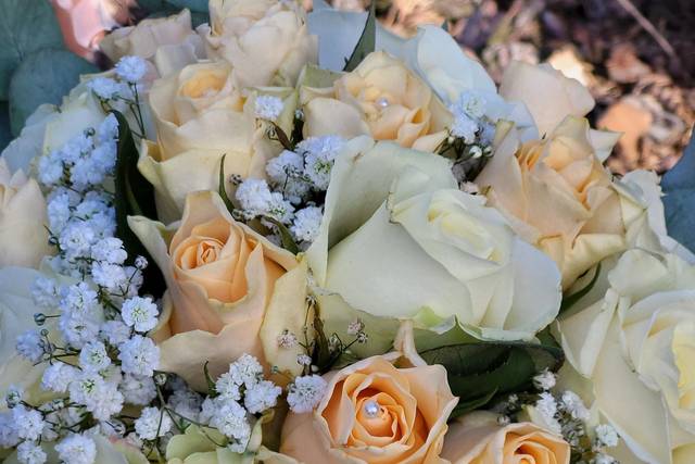 Bouquet mariée rond