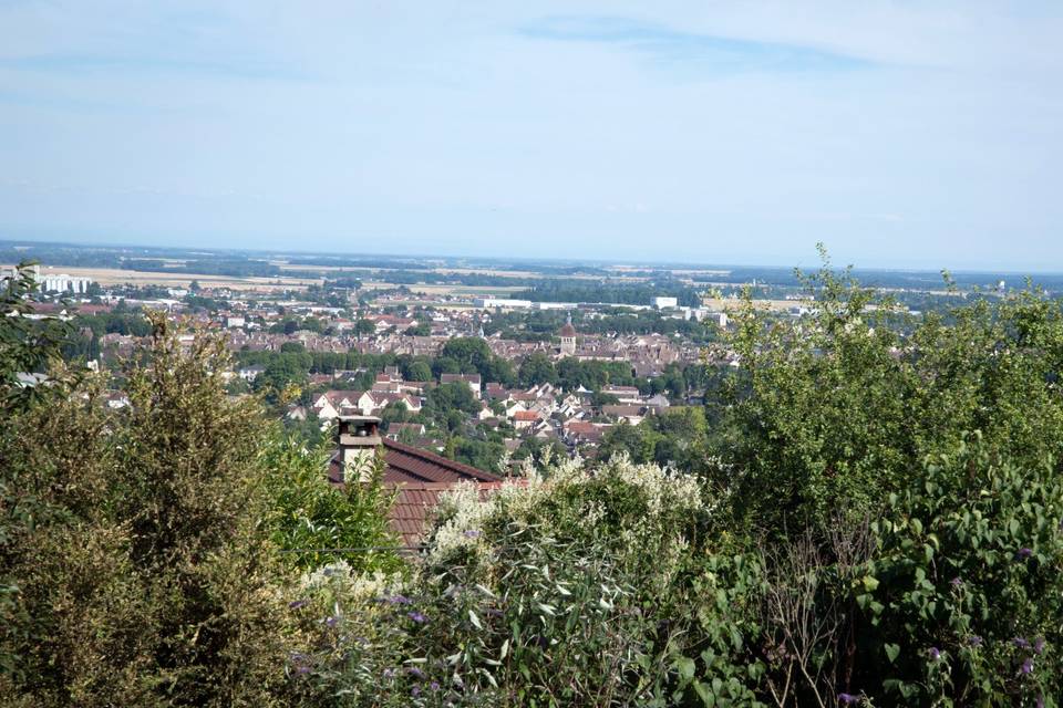 Vue de la terrace