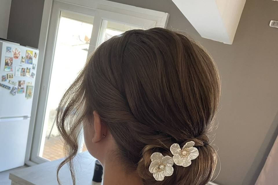 Chignon invitée