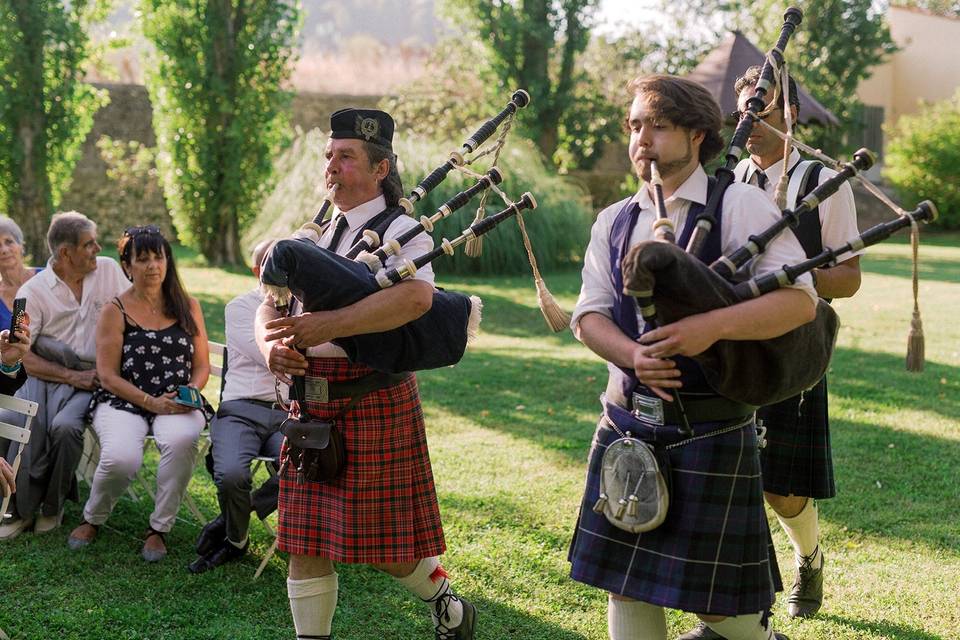 Giacomelli - Pipeband mariage