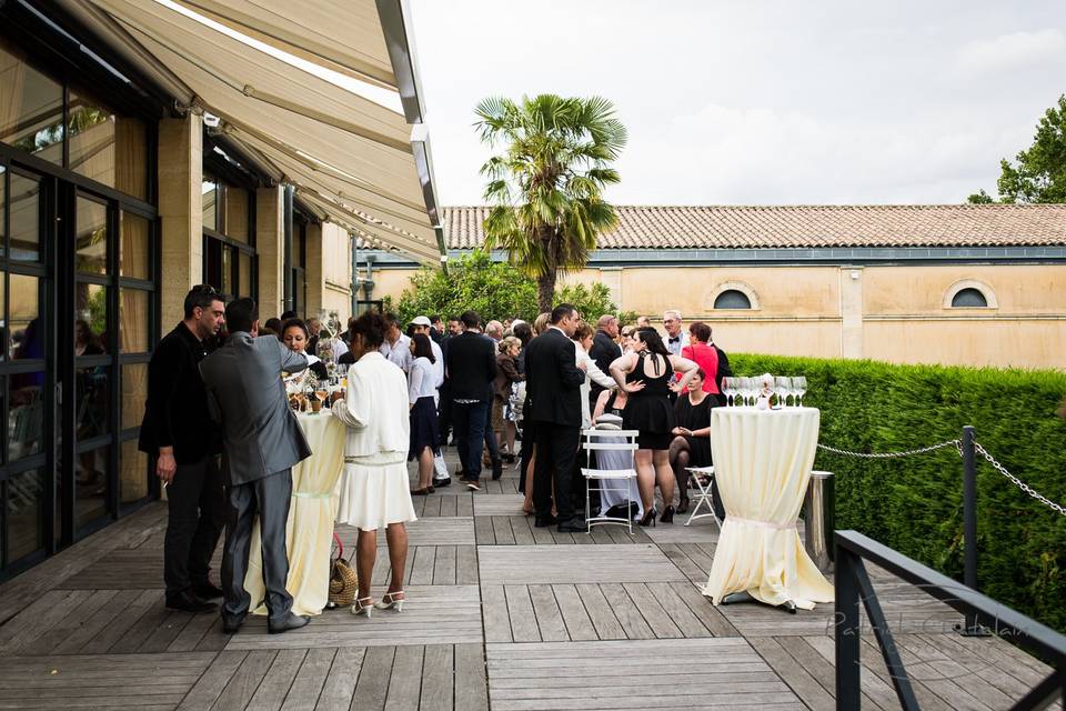 Terrasse pour cocktail