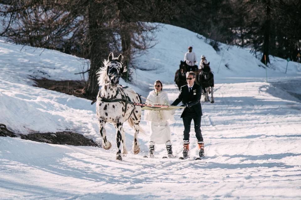 Giacomelli - mariage montagne