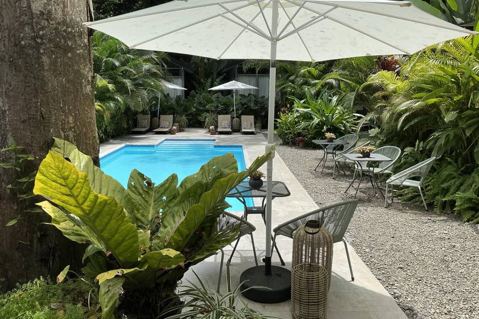 Un boutique hôtel sur la plage
