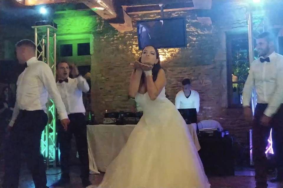 Surprise de la mariée