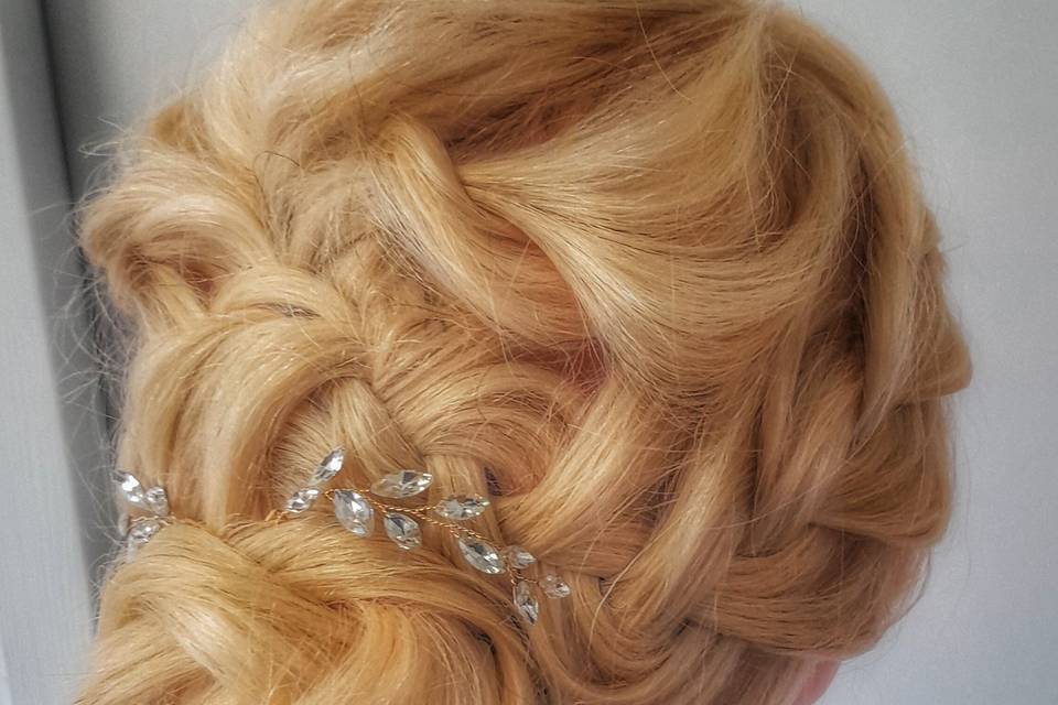 Chignon bohème