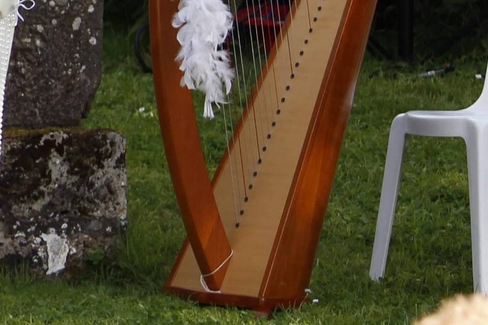 Harpe - cérémonie laïque