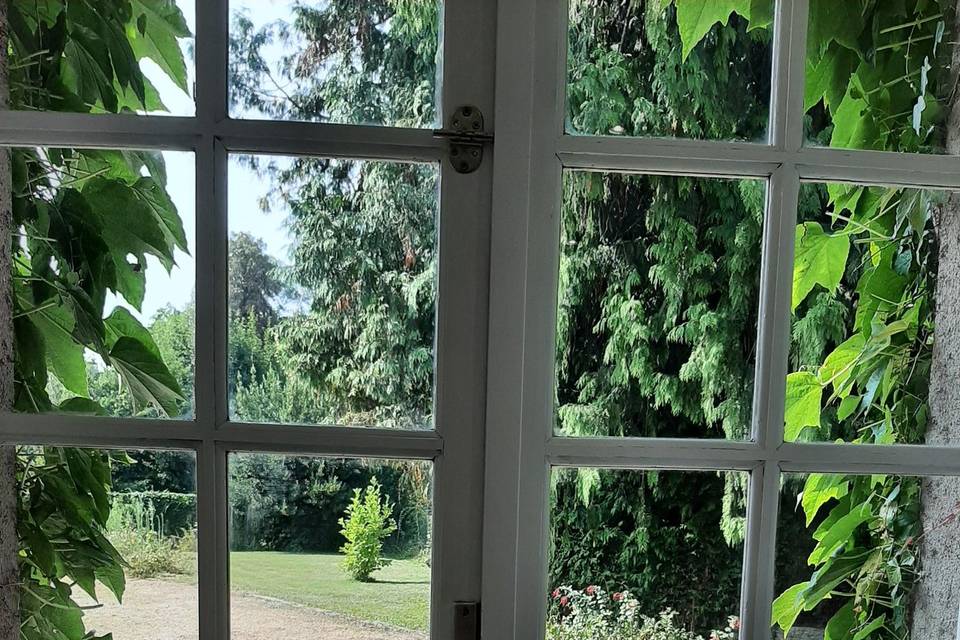 Vue sur le jardin