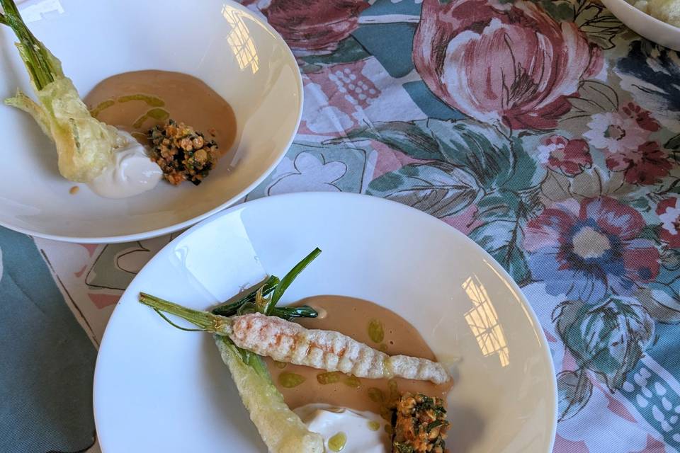 Entrée tempura