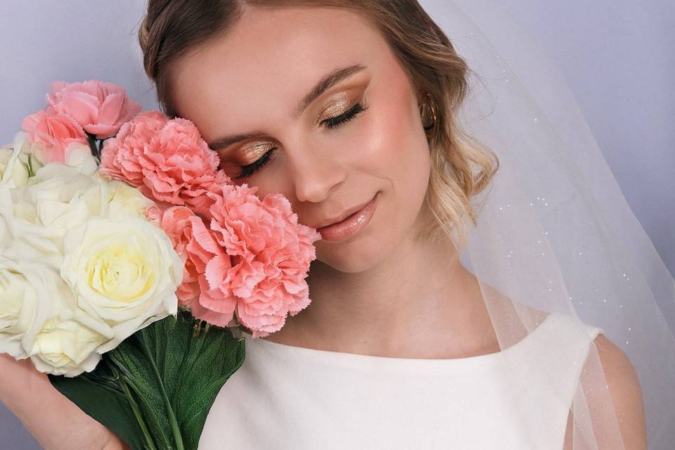 Bride makeup