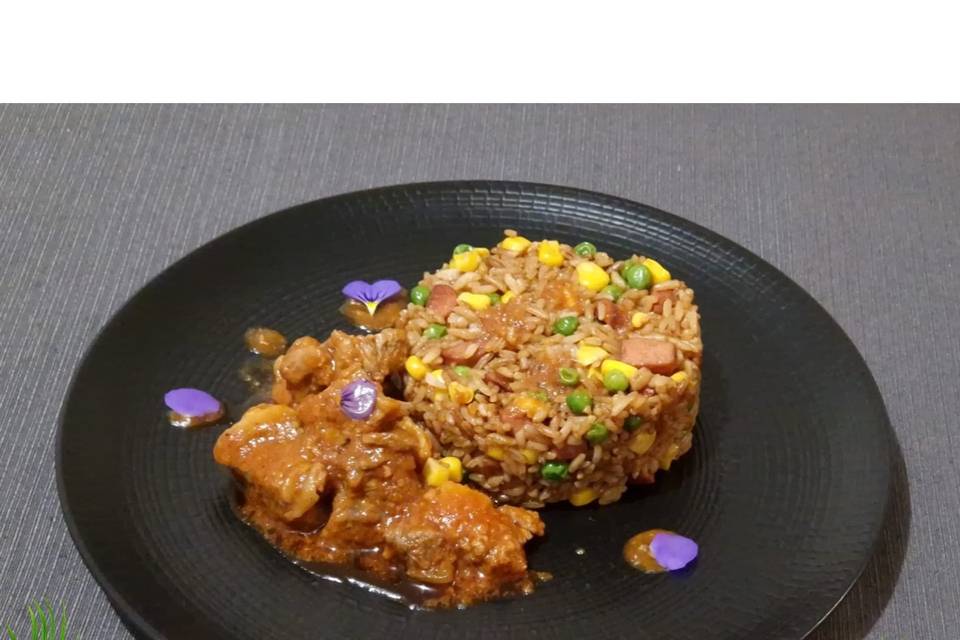 Riz cantonnais boeuf