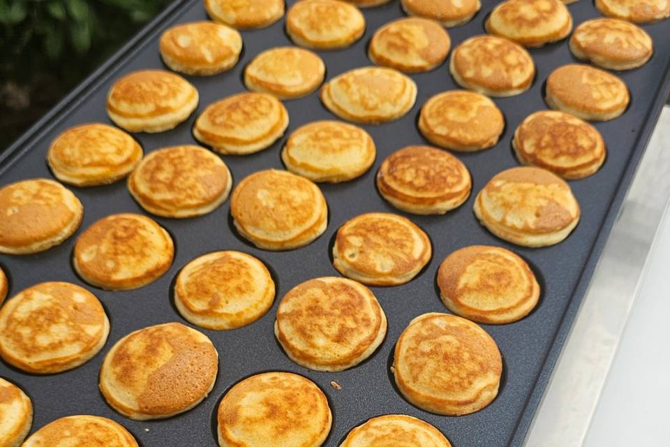 Mini pancakes fluffy
