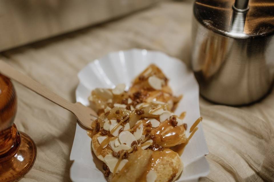 Pancakes d'automne aux pommes