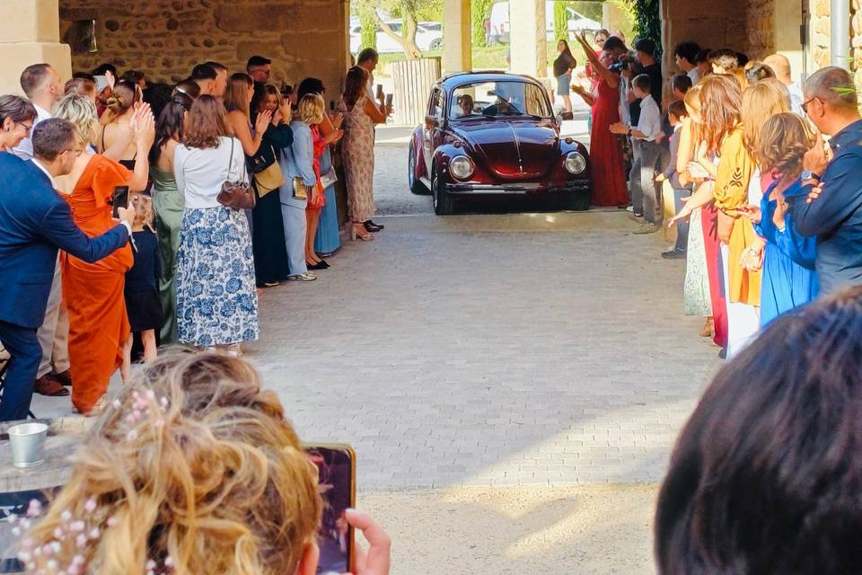 L'arrivée