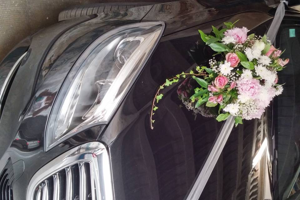 Bouquet sur Mercedes Class S