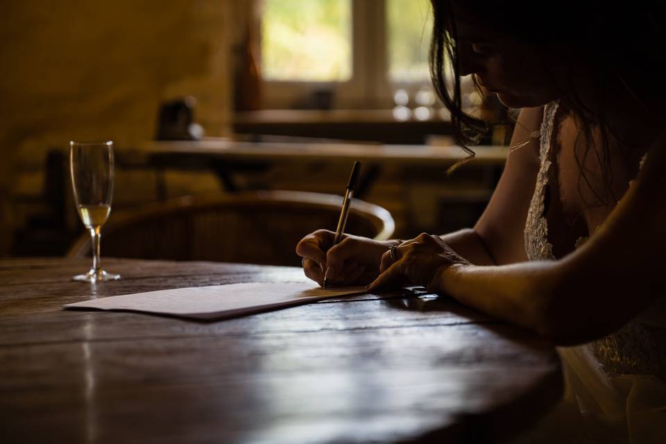 Ecriture des voeux