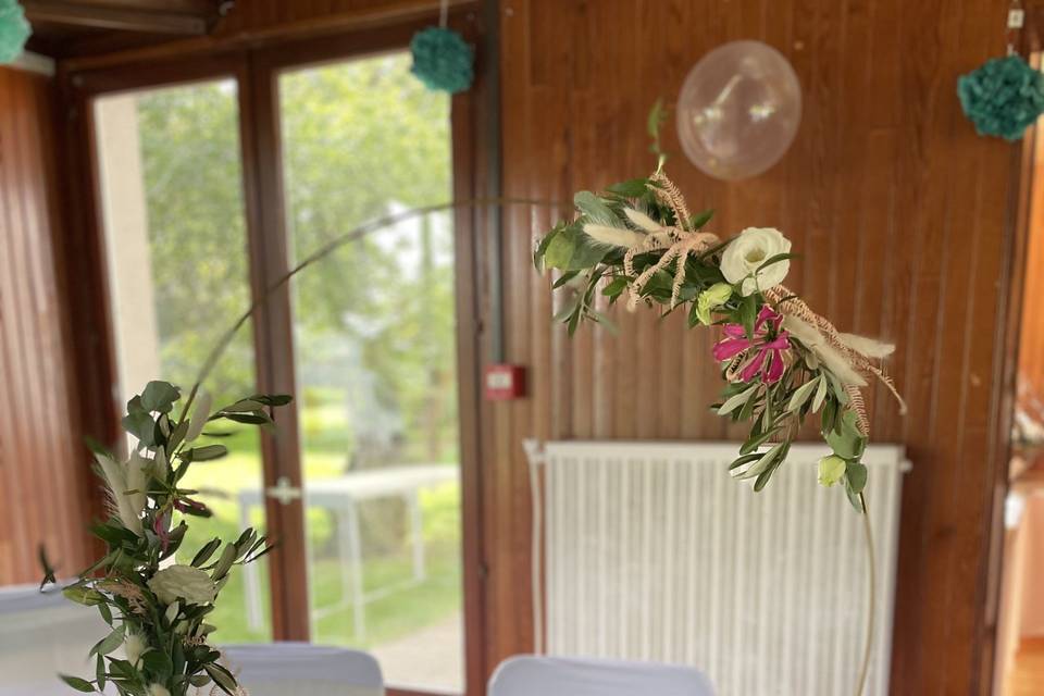 Décor de plateau pour gâteau
