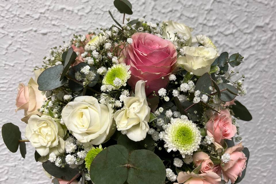 Bouquet de mariée moyen format