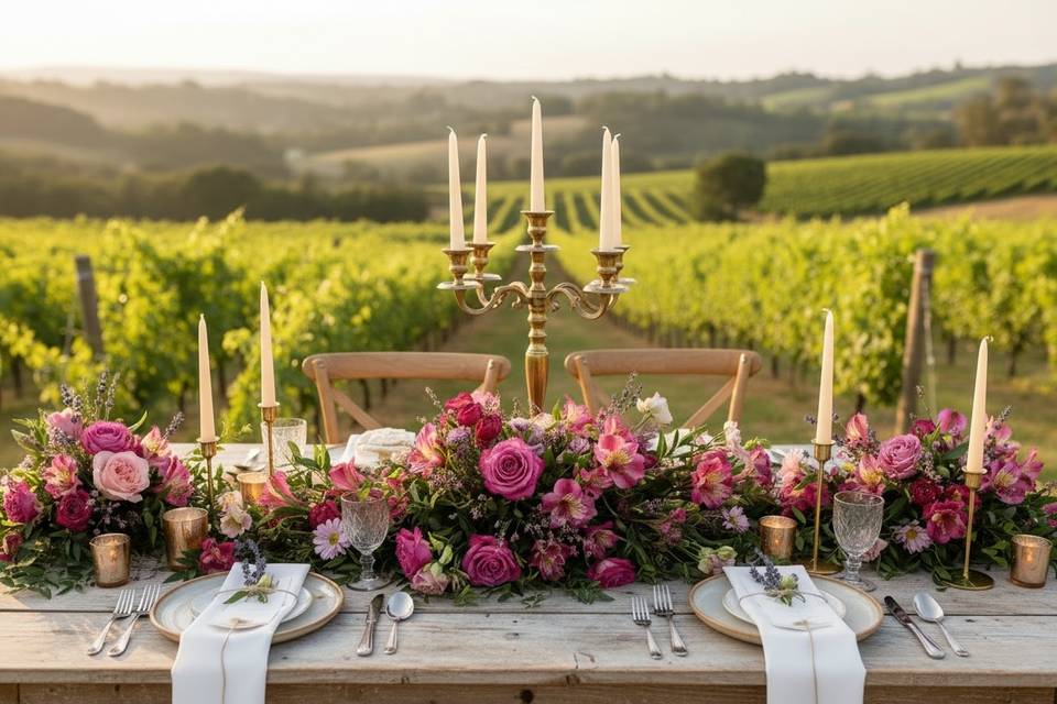Guirlande table