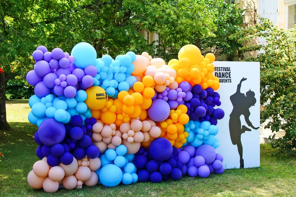 Mur de ballons