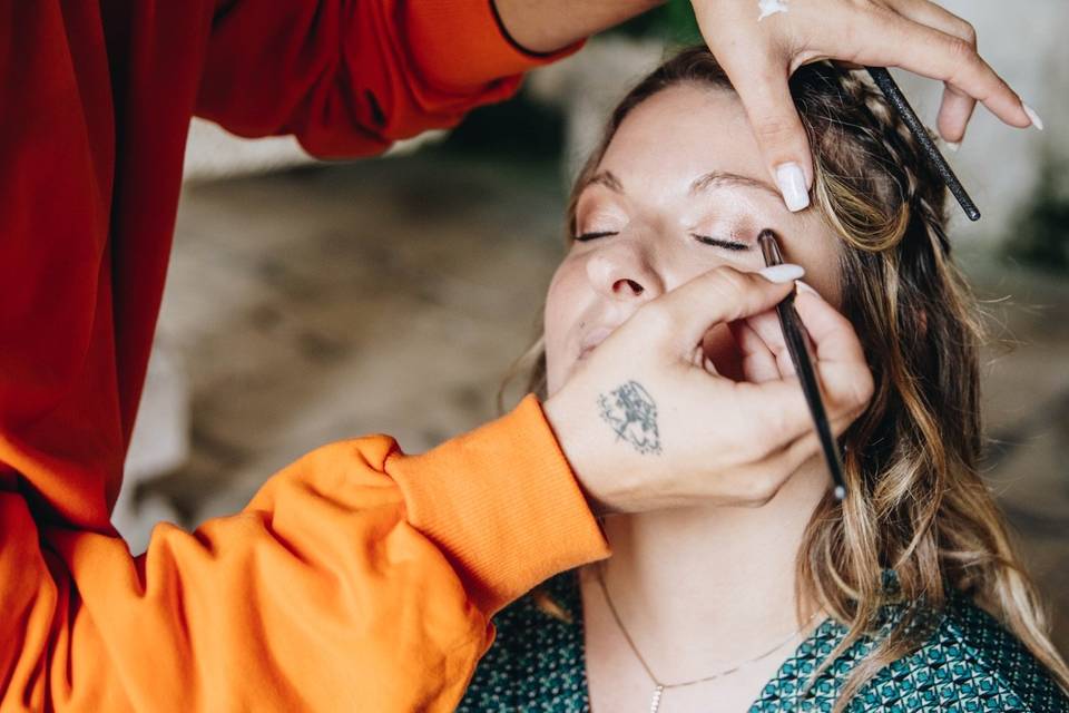 Makeup mariée