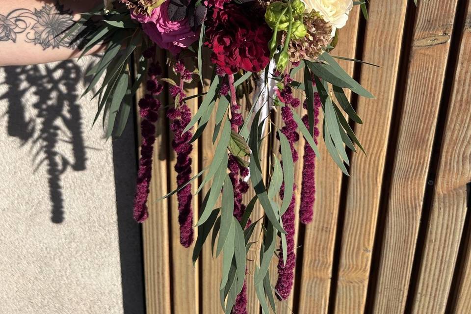 Bouquet cascade