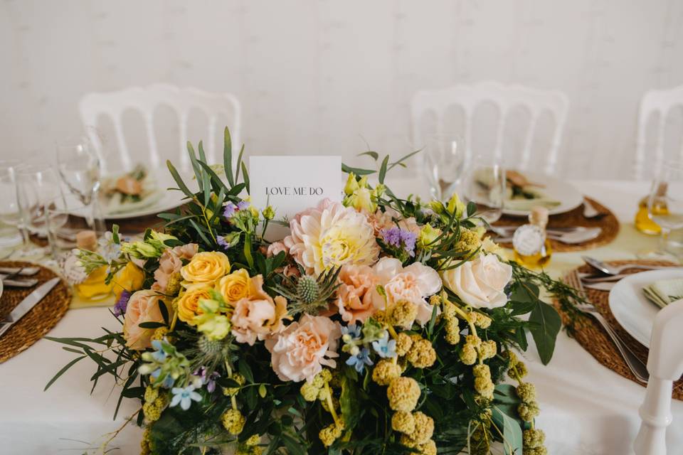 Table mariée