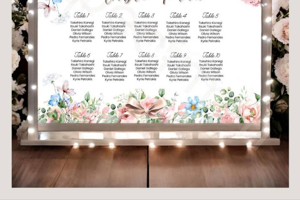 Plan de table