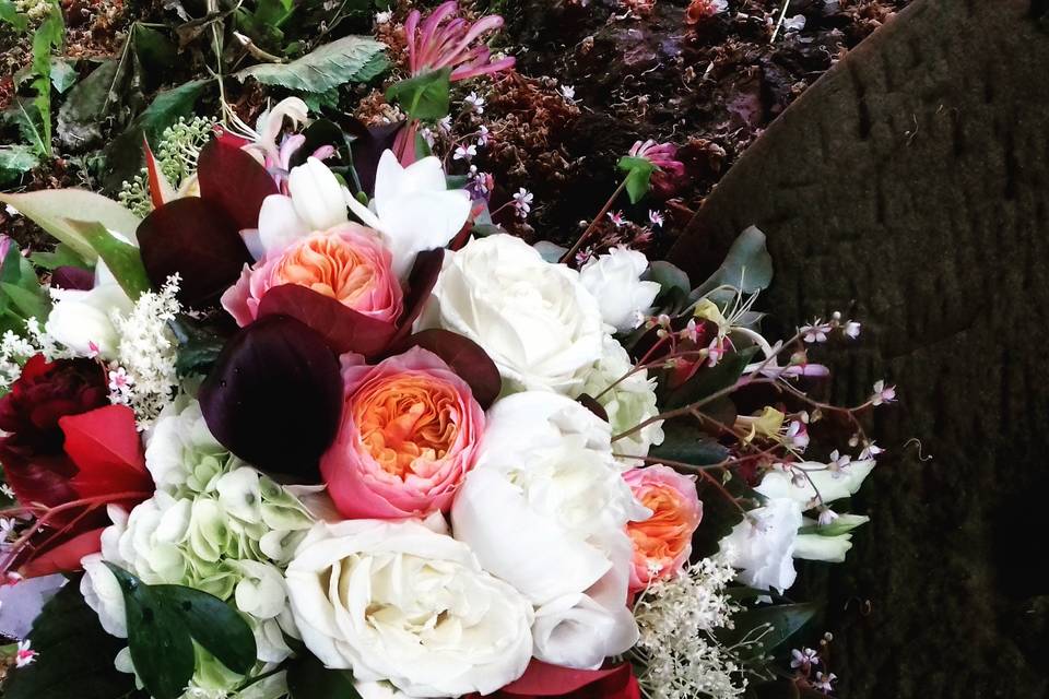 Bouquet mariée anglais