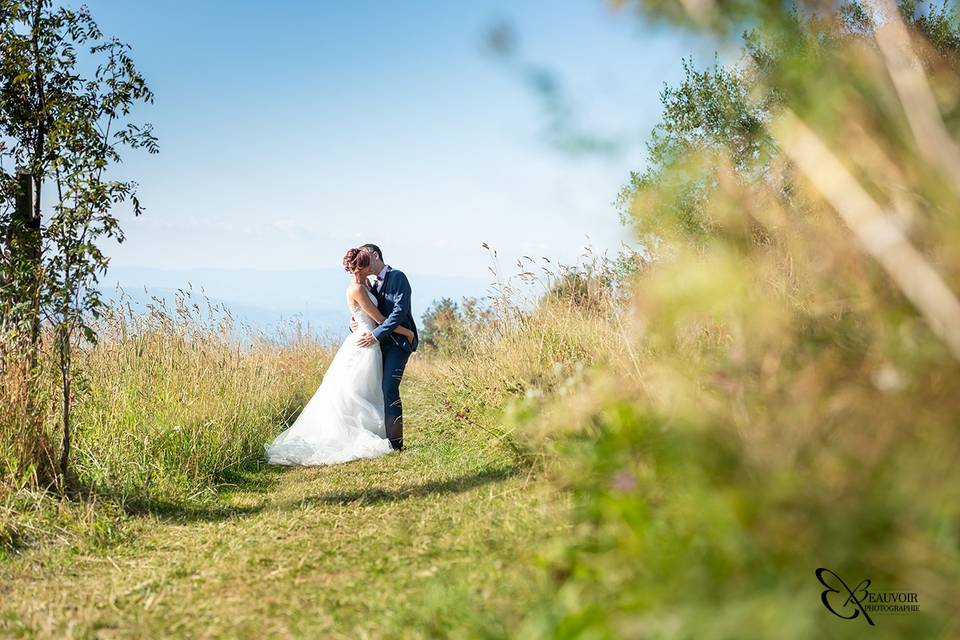 Photo mariage montagne savoie