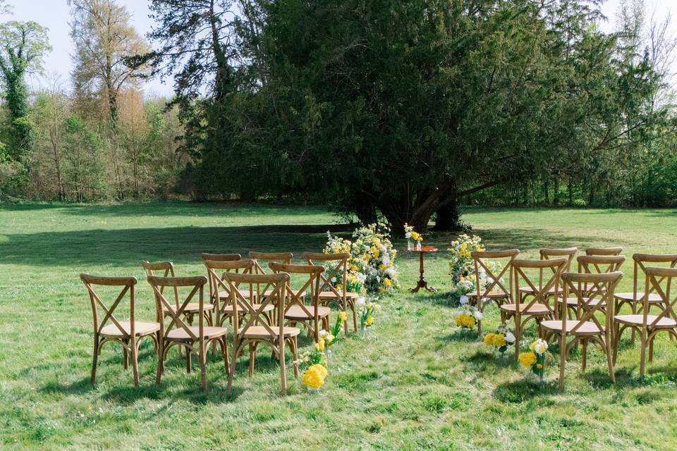 Cérémonie laïque côté taxus