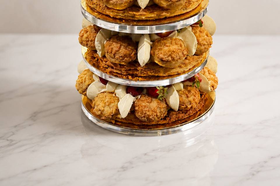 Pyramide de gâteaux