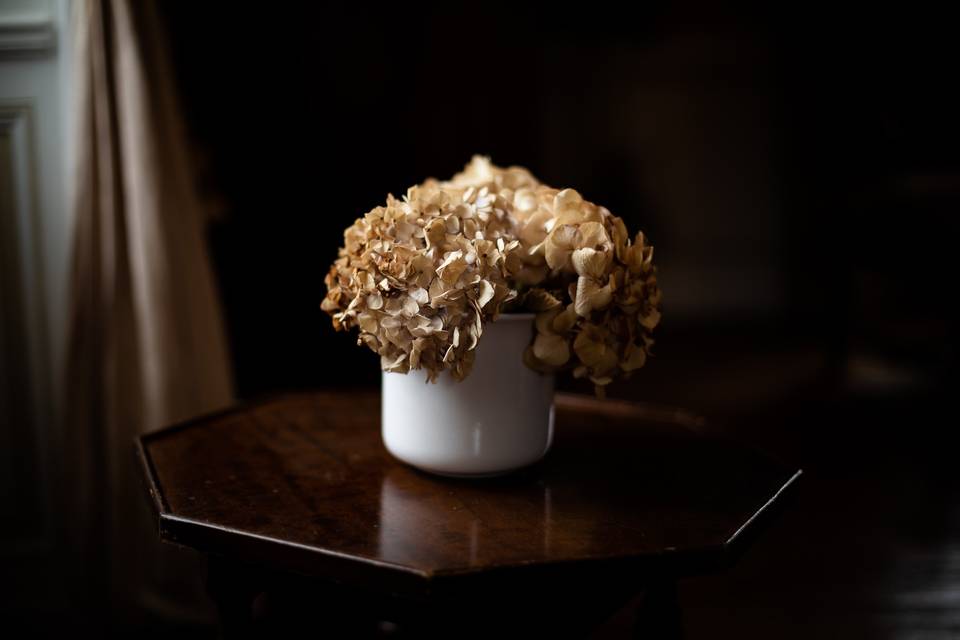Détails - fleurs séchées