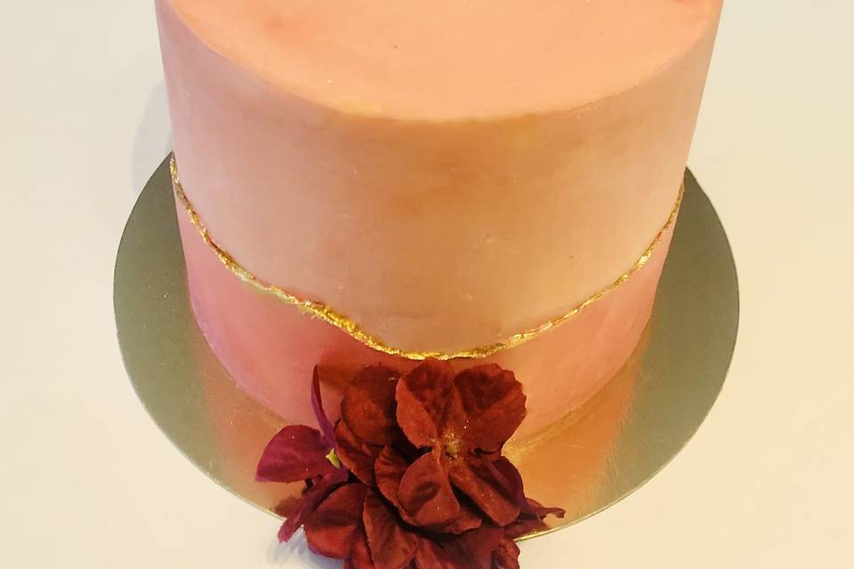 Wedding thème doré rose pastel