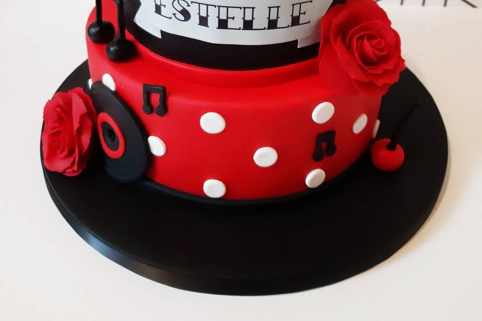 Cake design rockabilly