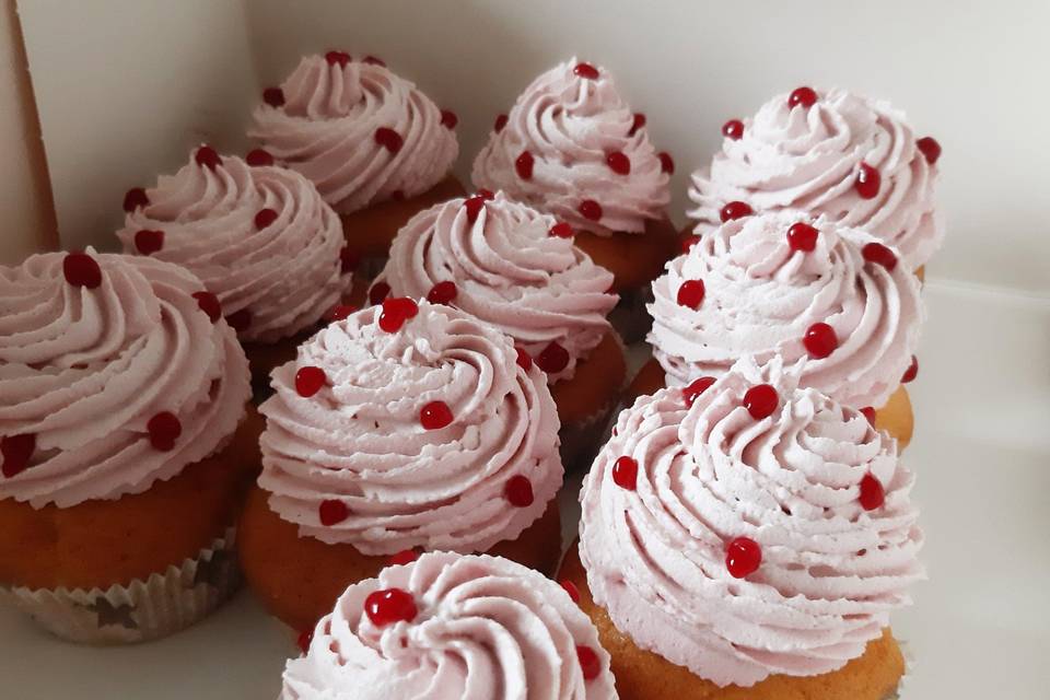 Cupcakes framboises