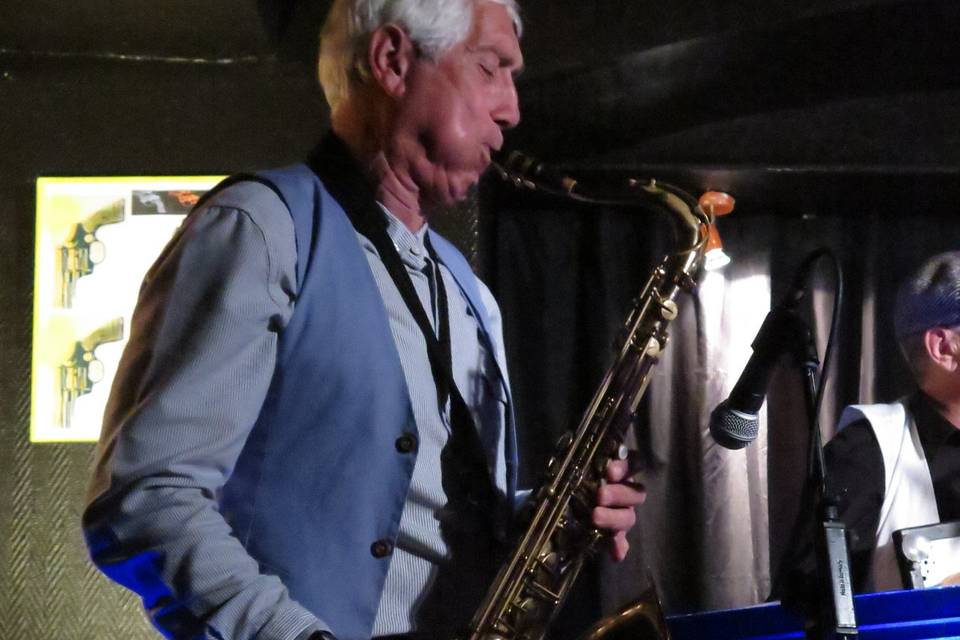 André au sax ténor