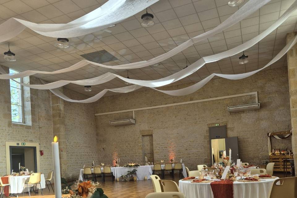 Vu de la table d'honneur